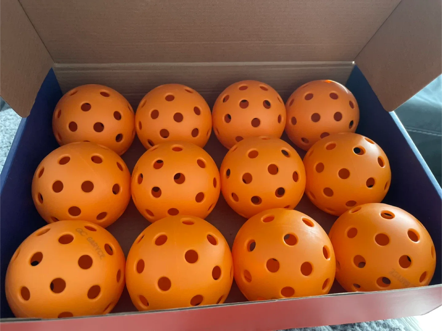 NEW! Outdoor Pickleball Balls - 12 Pack