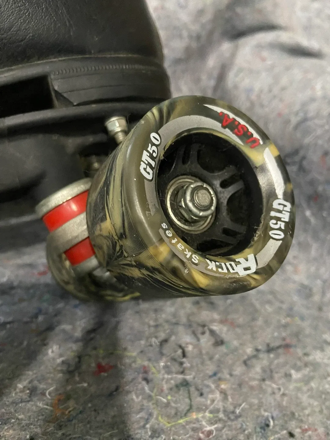 1980’s Riedell Roller Skates - Black - Size 7 women’s image indicator(5)