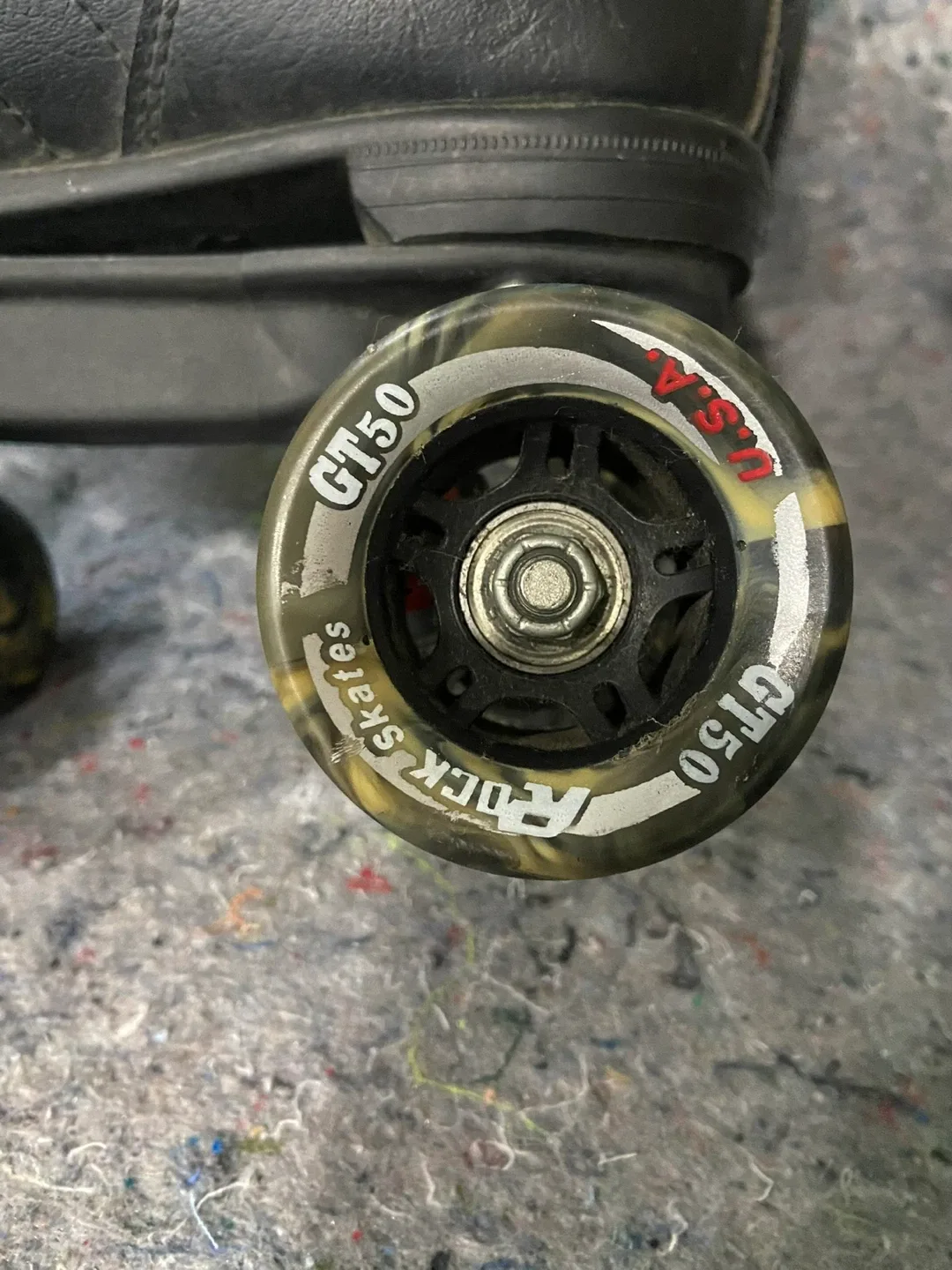 1980’s Riedell Roller Skates - Black - Size 7 women’s image indicator(4)