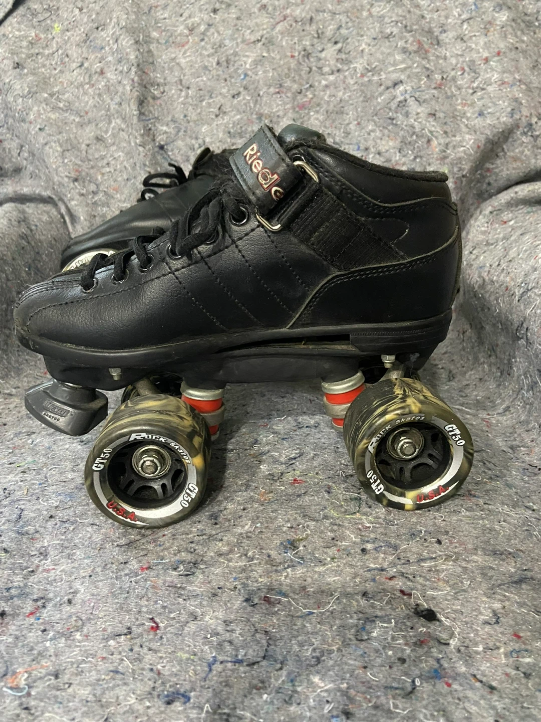 1980’s Riedell Roller Skates - Black - Size 7 women’s - photo 3