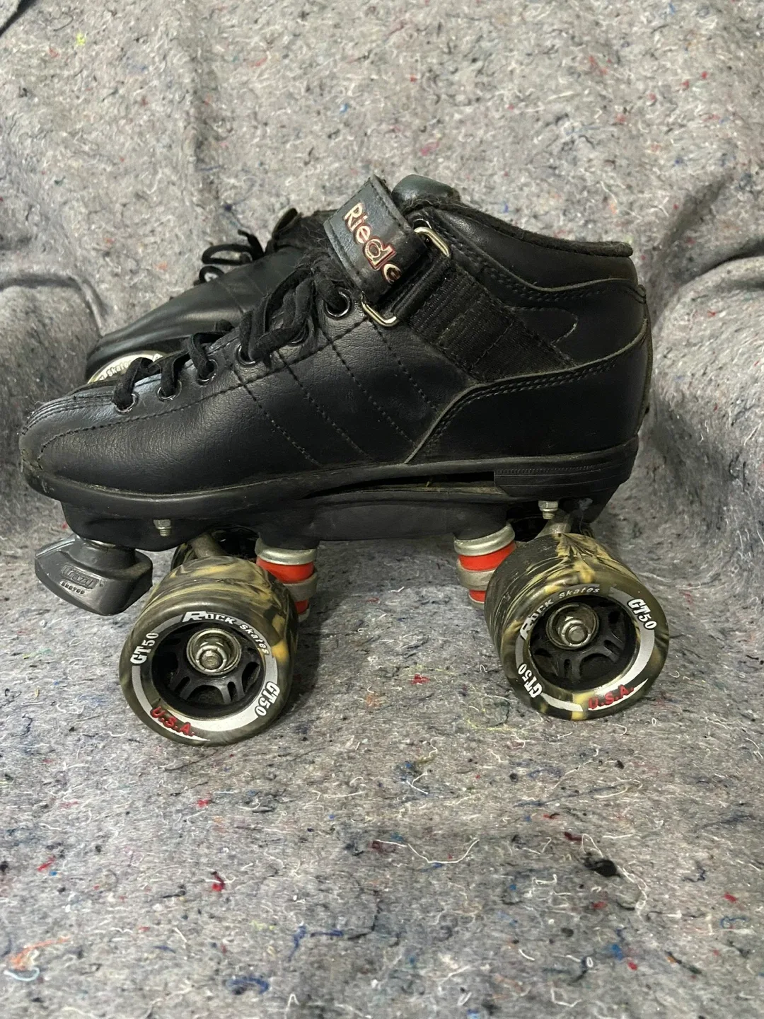 1980’s Riedell Roller Skates - Black - Size 7 women’s image indicator(3)
