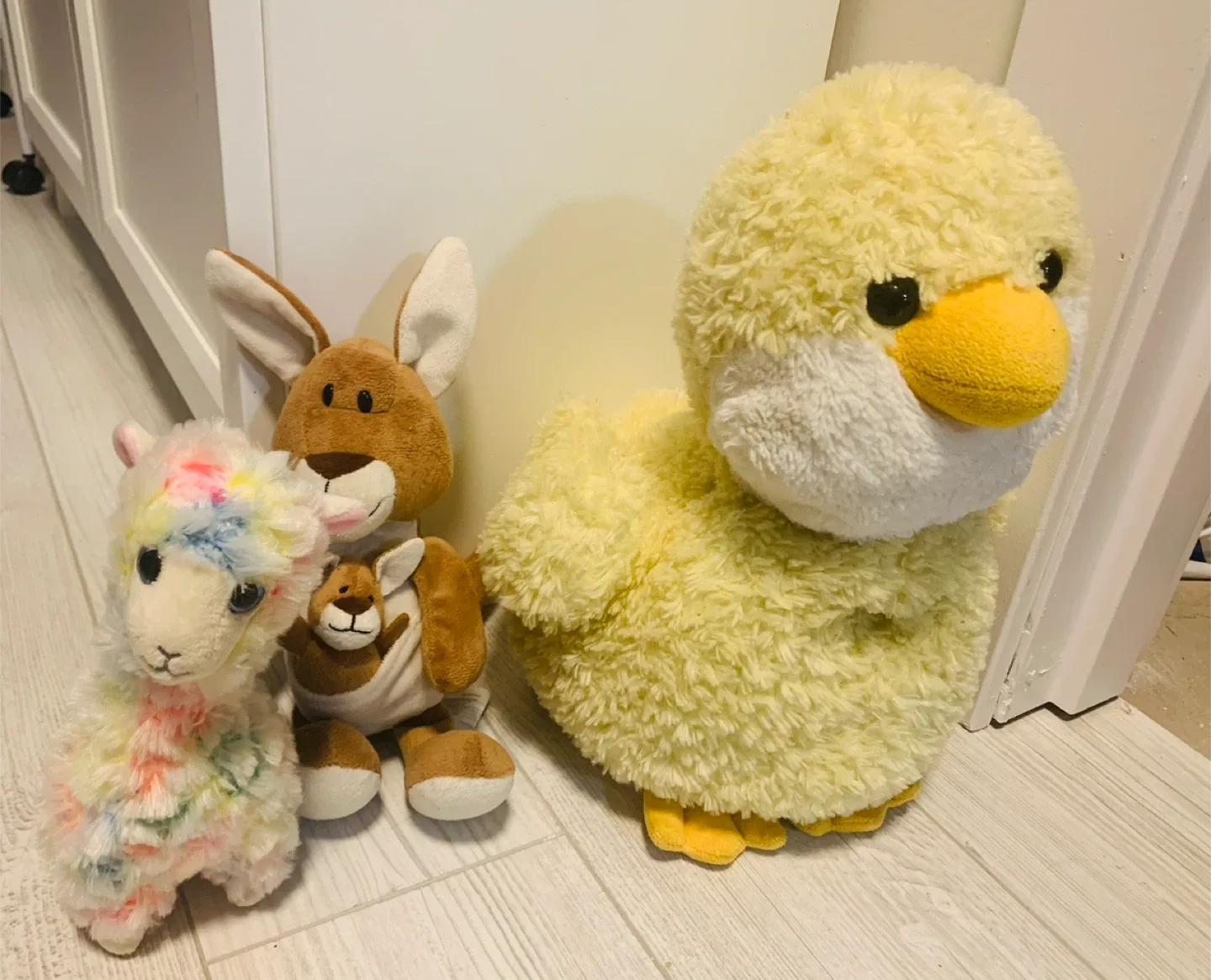 Assorted Plush Toys - Duck, Kangaroo, Llama image indicator(3)