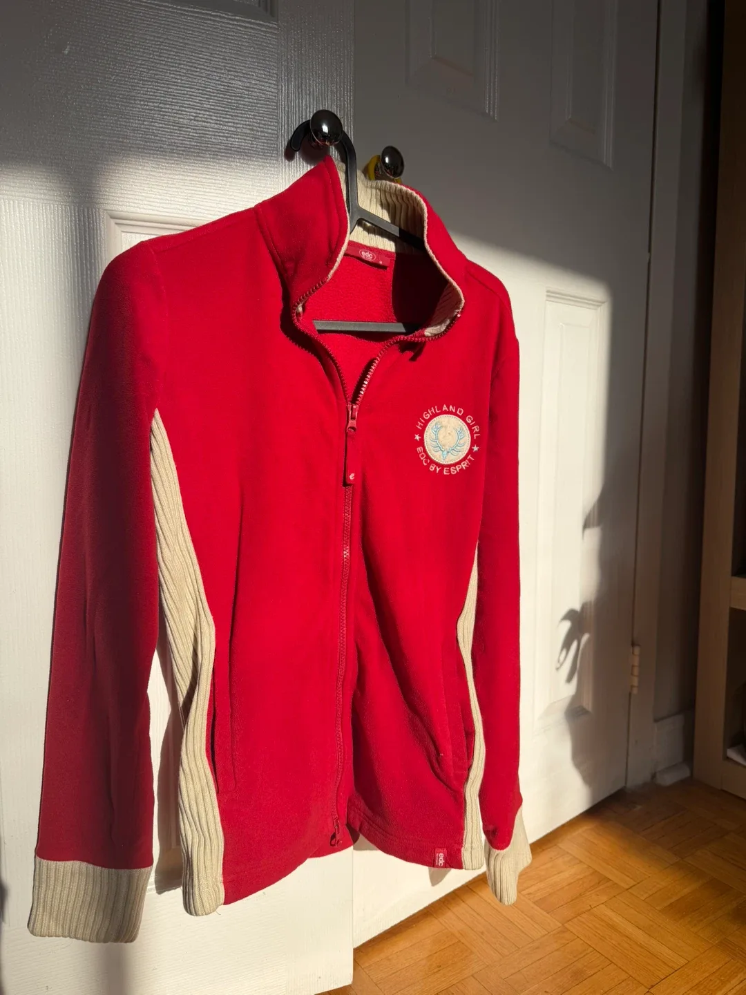 edc by Esprit Red Highland Girl Jacket M
