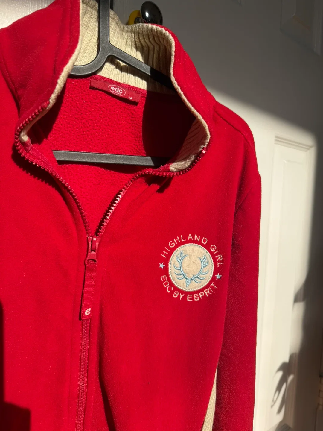 edc by Esprit Red Highland Girl Jacket M image indicator(2)