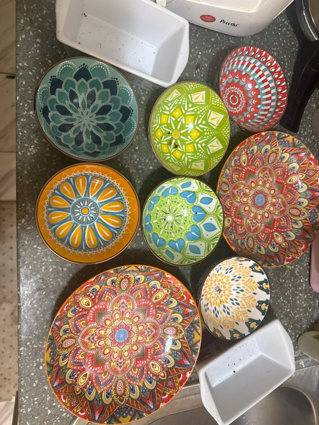 Colorful Decorative Plates