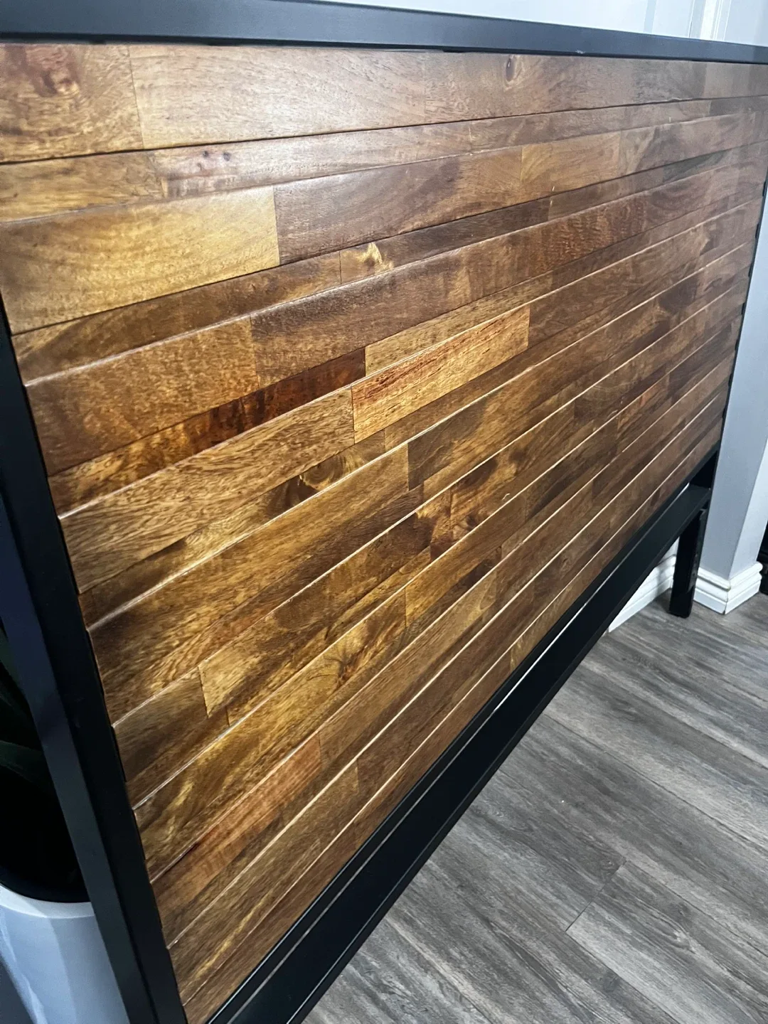 West elm Wood and Metal Headboard image indicator(4)