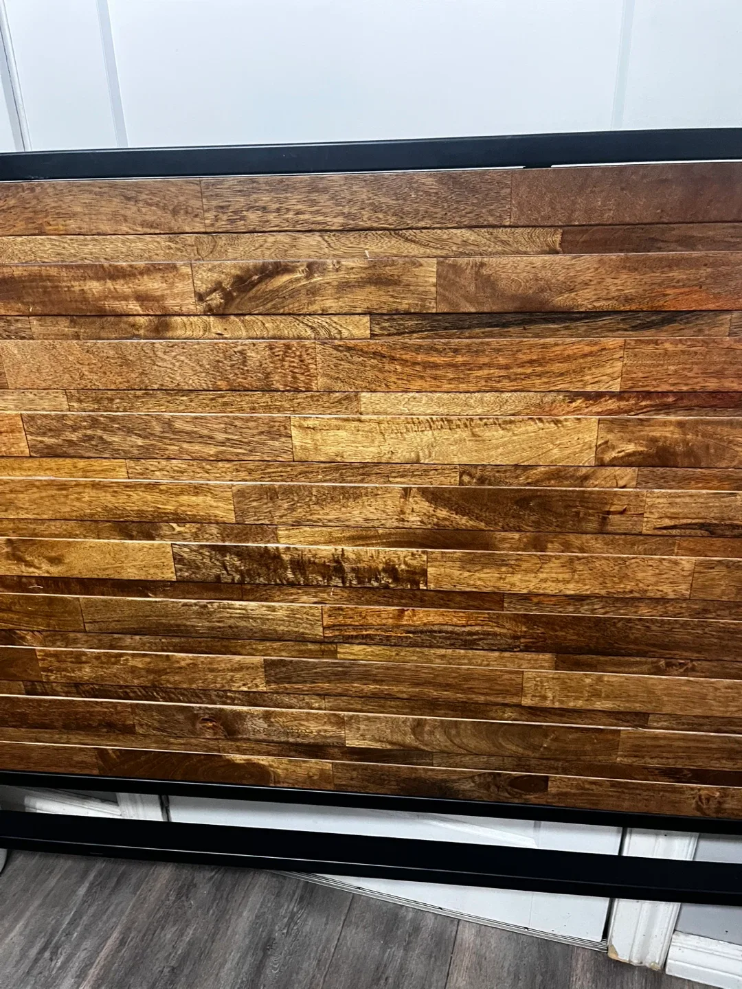 West elm Wood and Metal Headboard image indicator(2)