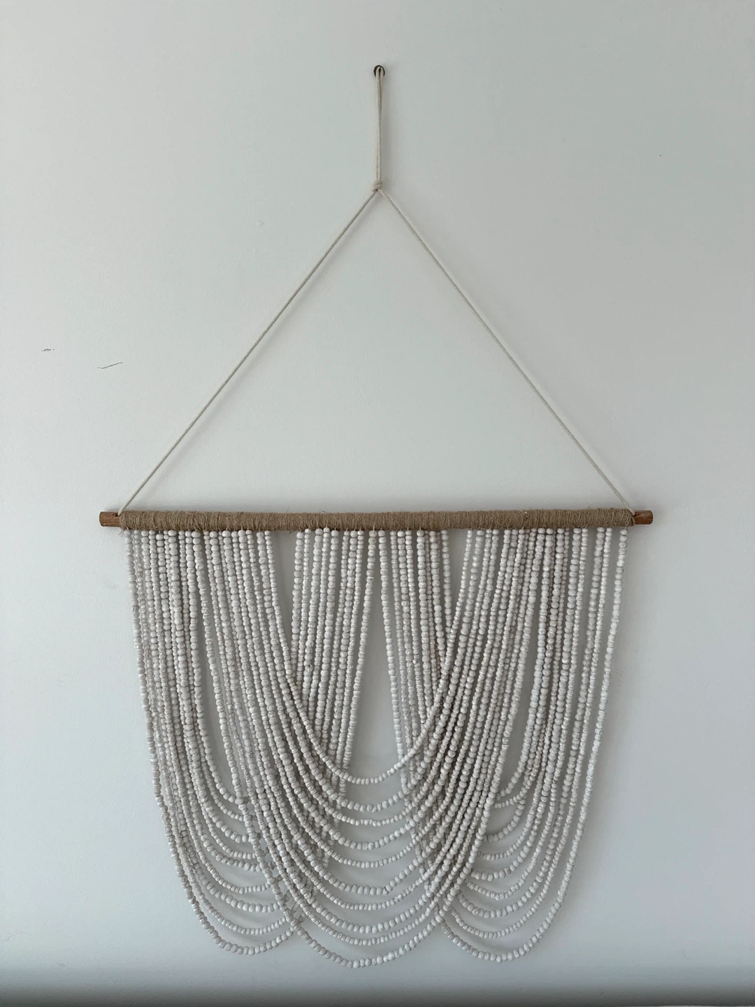 #cleanout Beaded Wall Hanging Decor