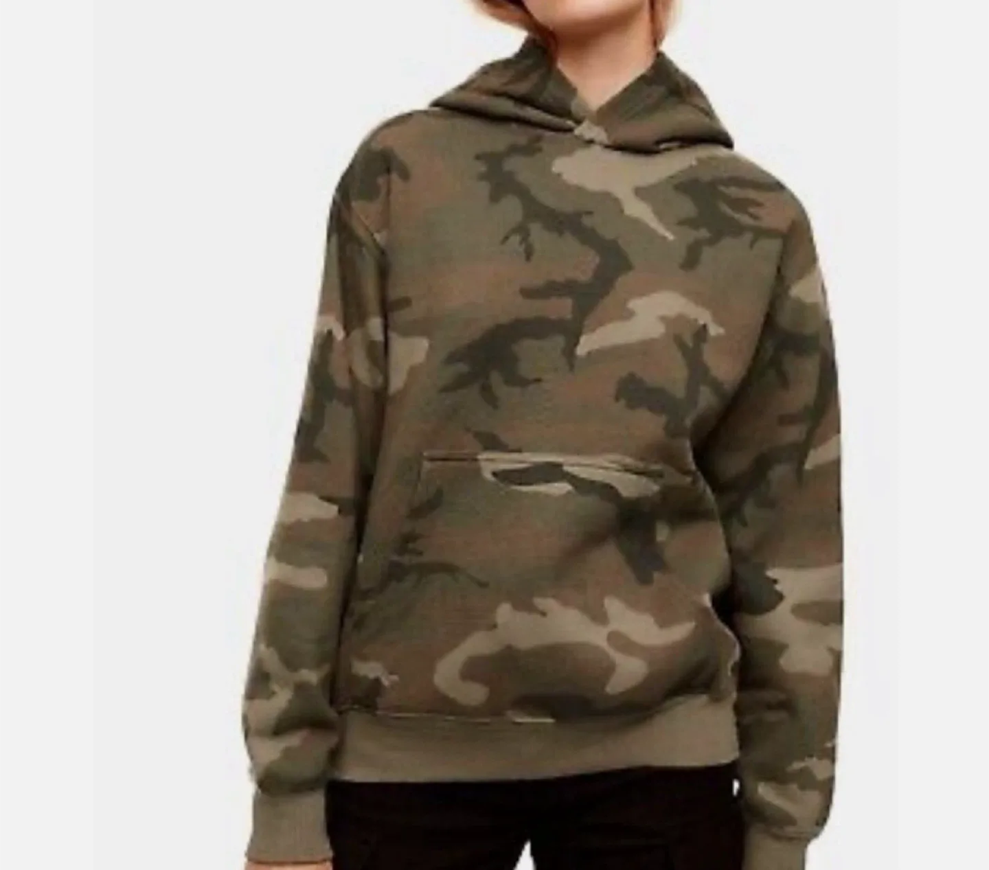 NWT- TNA Aritzia Perfect Hoodie XXL Camo