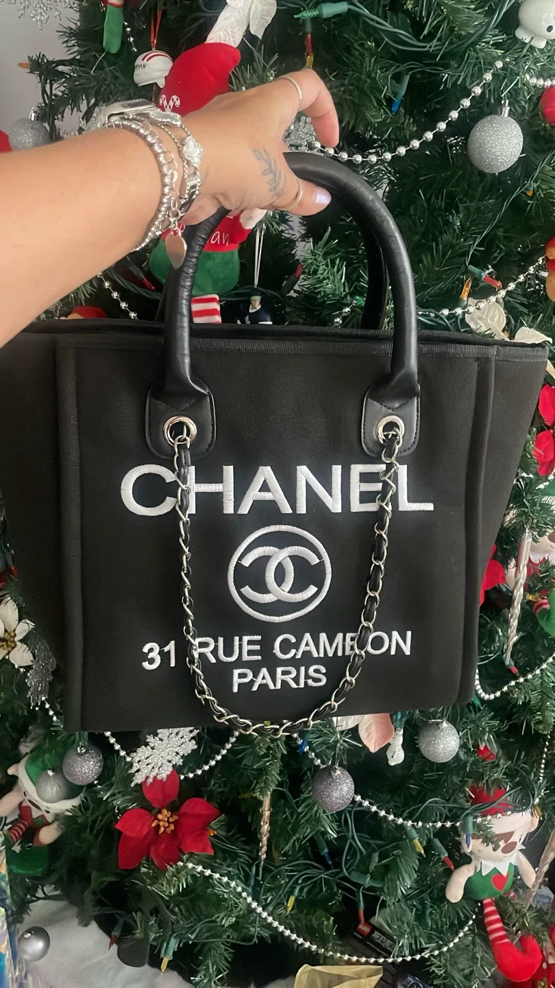Brand new Latest style Chanel Black Tote Bag