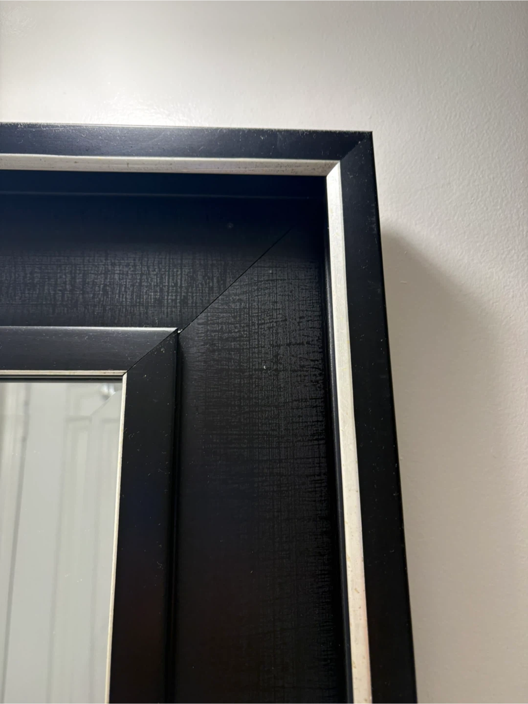 Black Framed Wall Mirror #Cleanout - photo 3