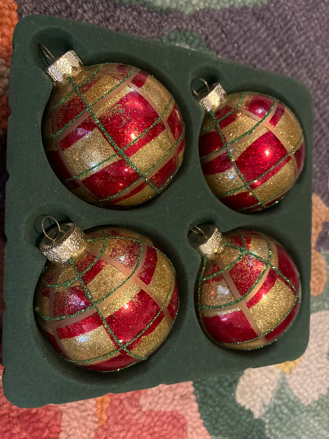 Christmas Ornaments - Red/Gold (Set of 12) - photo 5