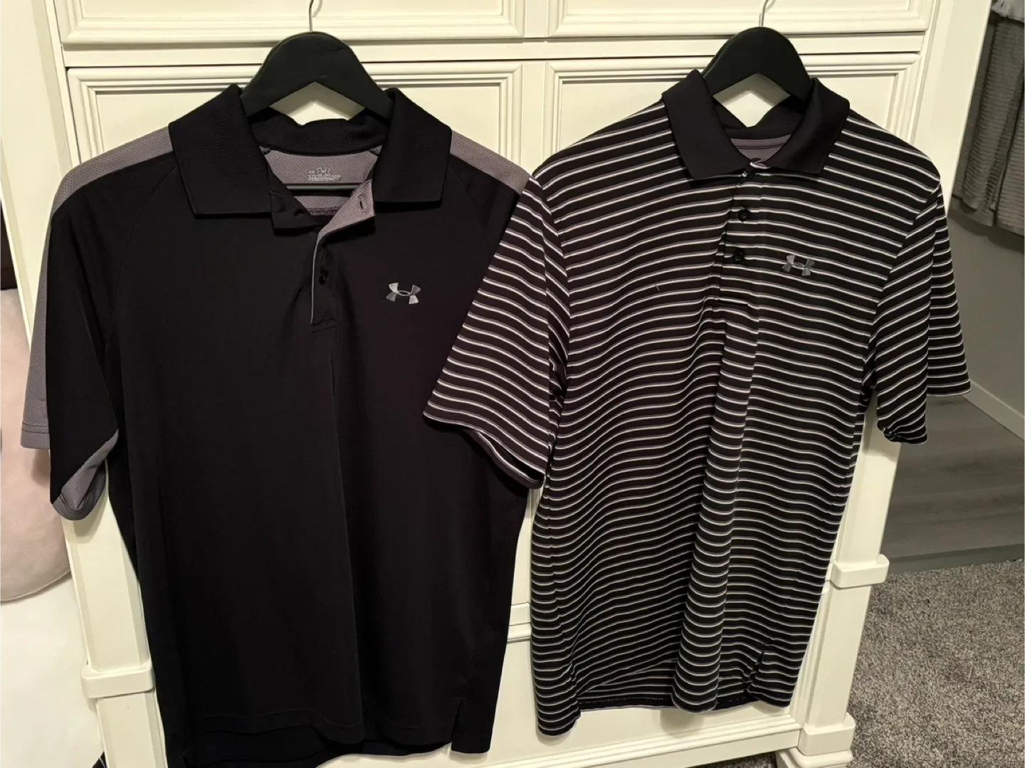 Golf Polos - Under Armour, Nike, M size