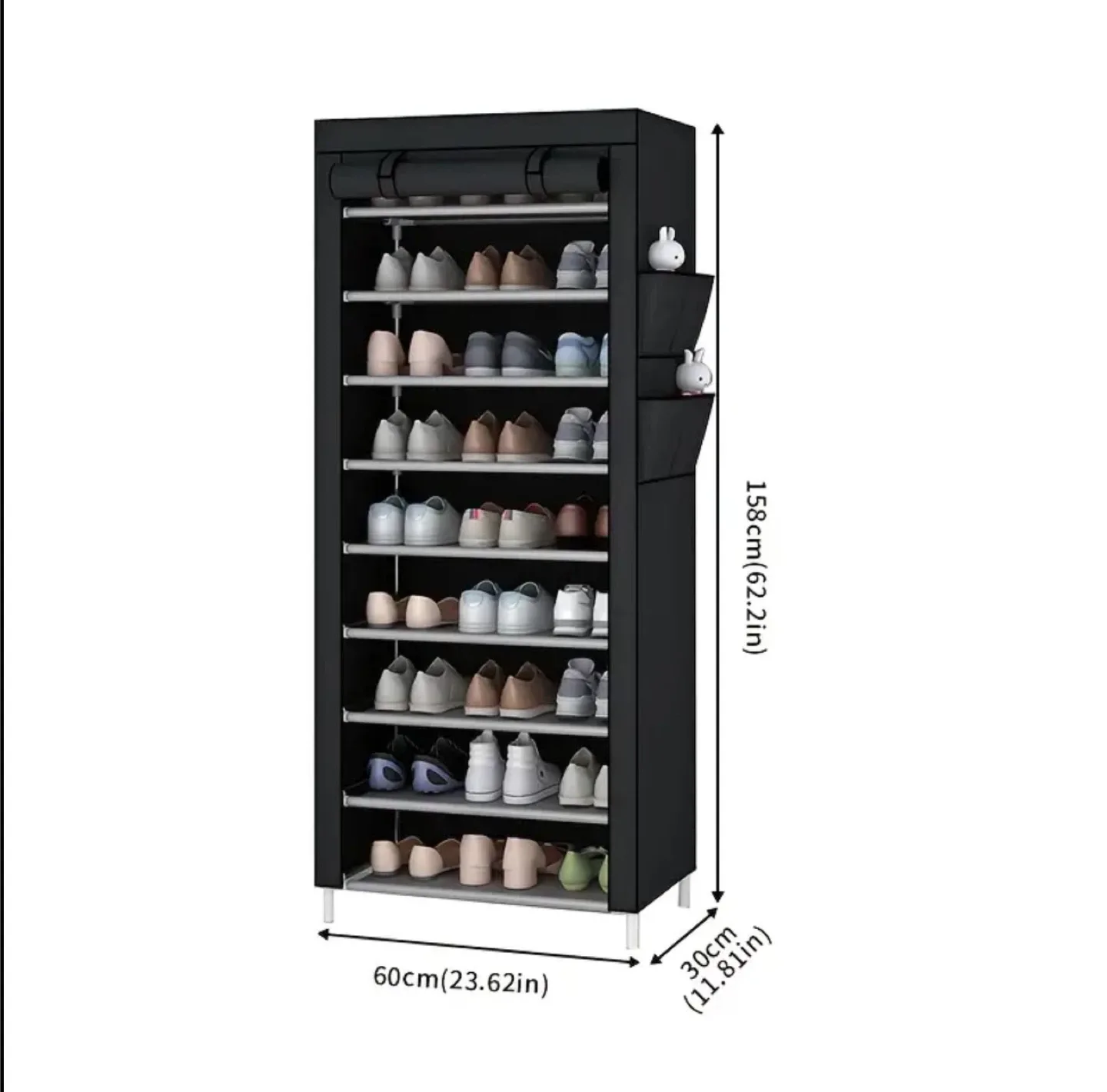 10-Tier Shoe Rack Organizer (BRAND NEW IN BOX) image indicator(3)