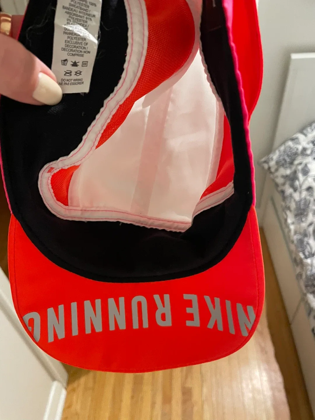 Nike Running Hat - Pink & Orange #cleanout image indicator(5)