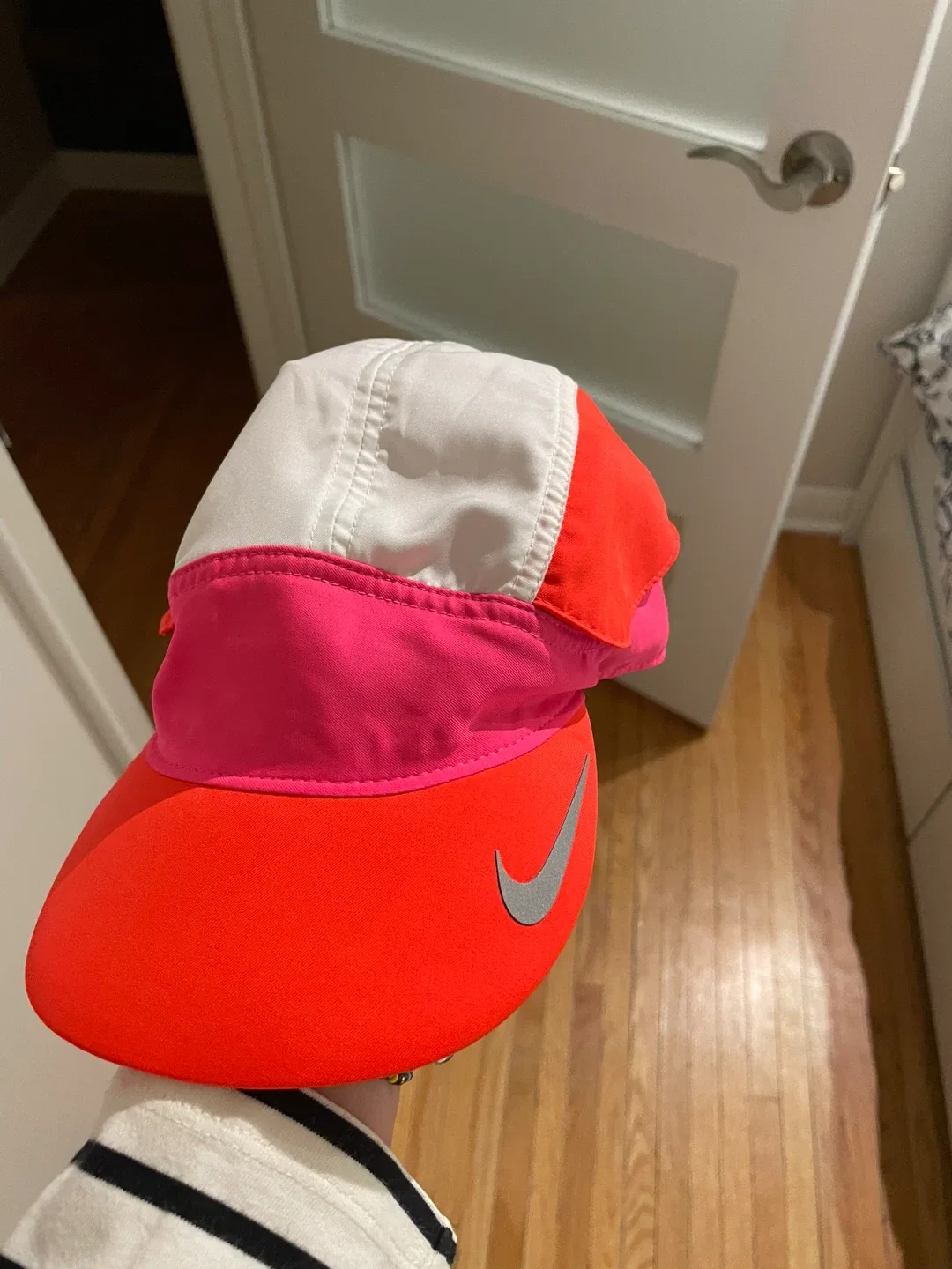 Nike Running Hat - Pink & Orange #cleanout