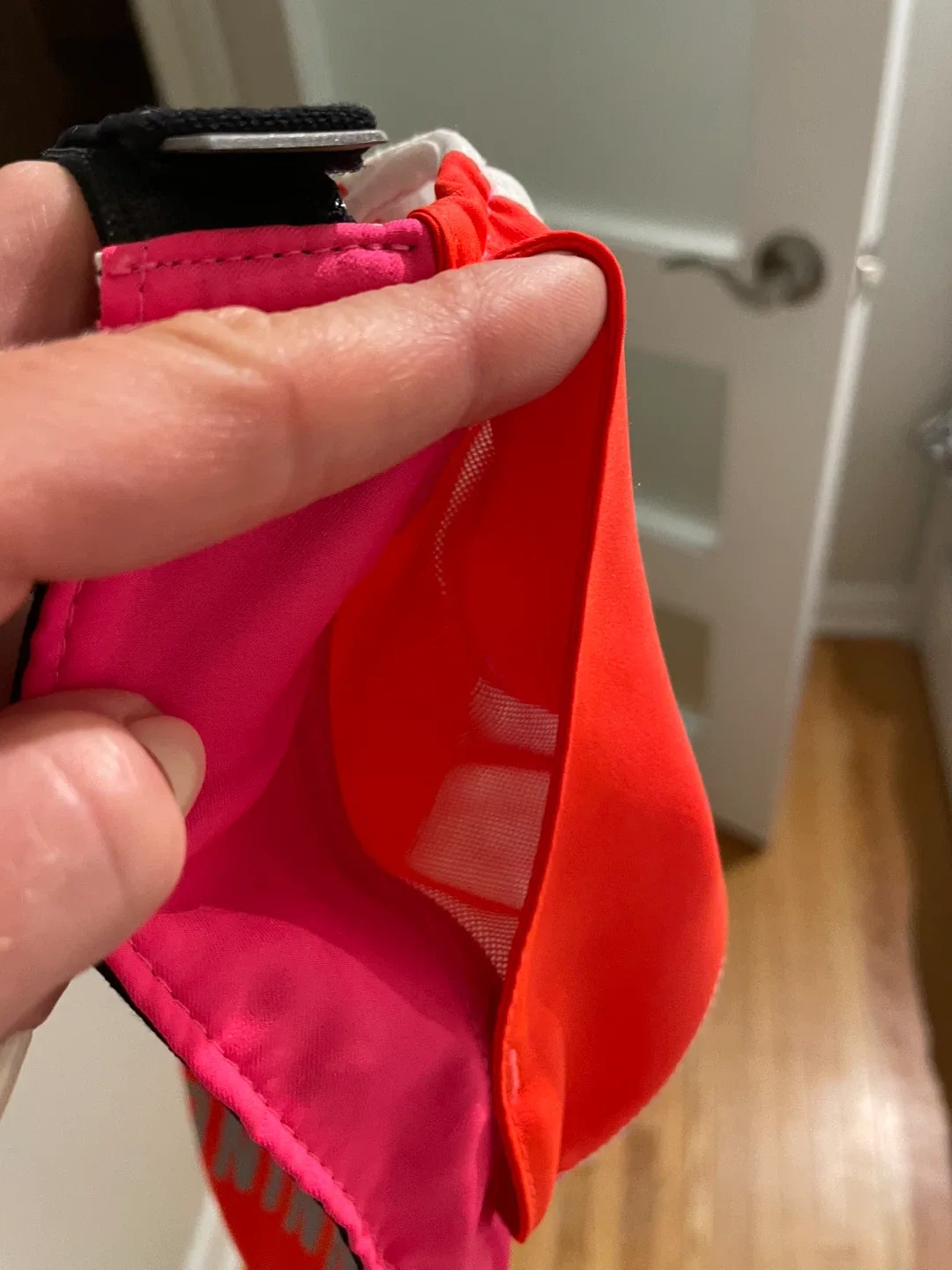 Nike Running Hat - Pink & Orange #cleanout image indicator(6)