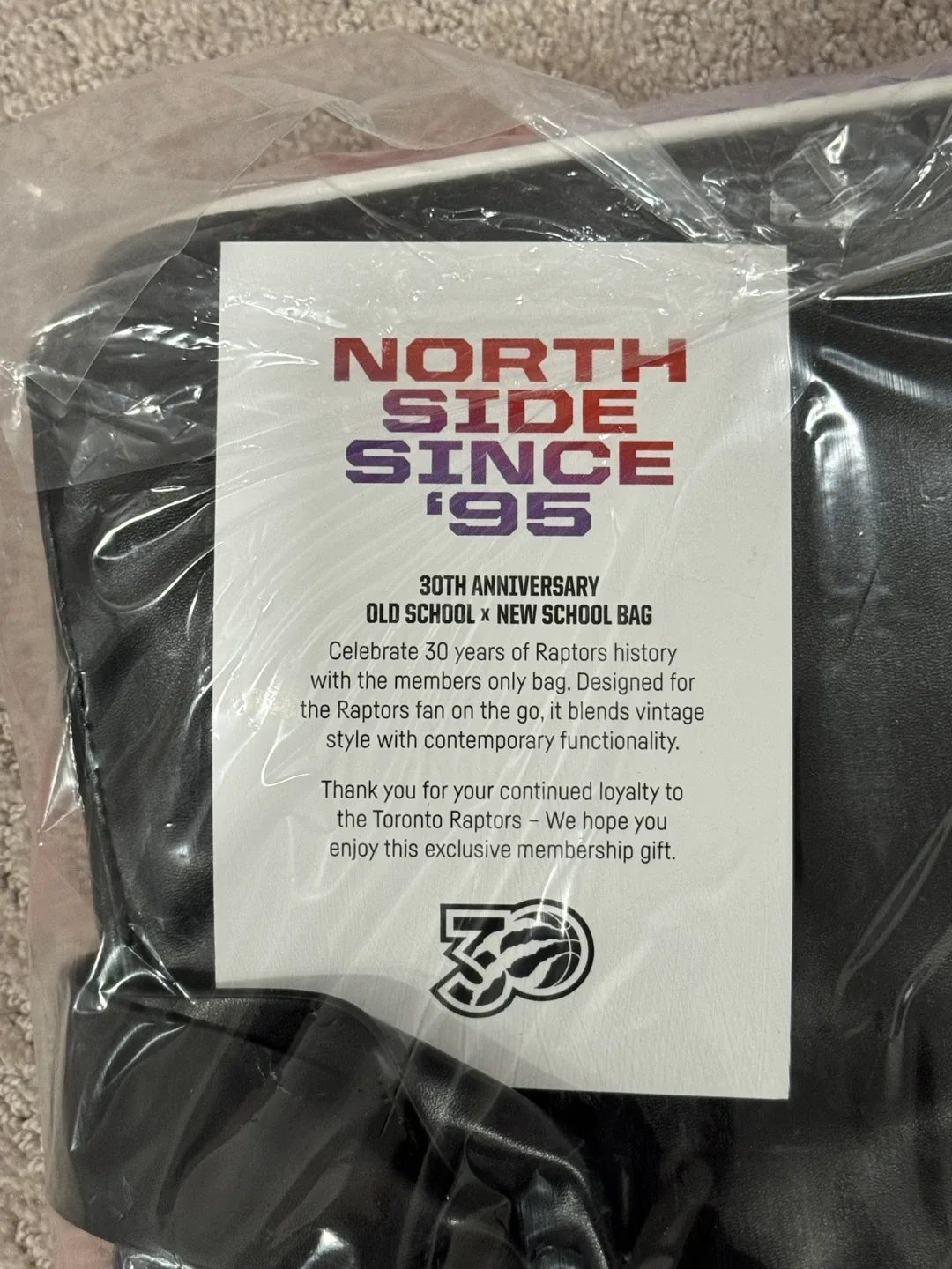 Toronto raptors duffle bag BNIB image indicator(3)