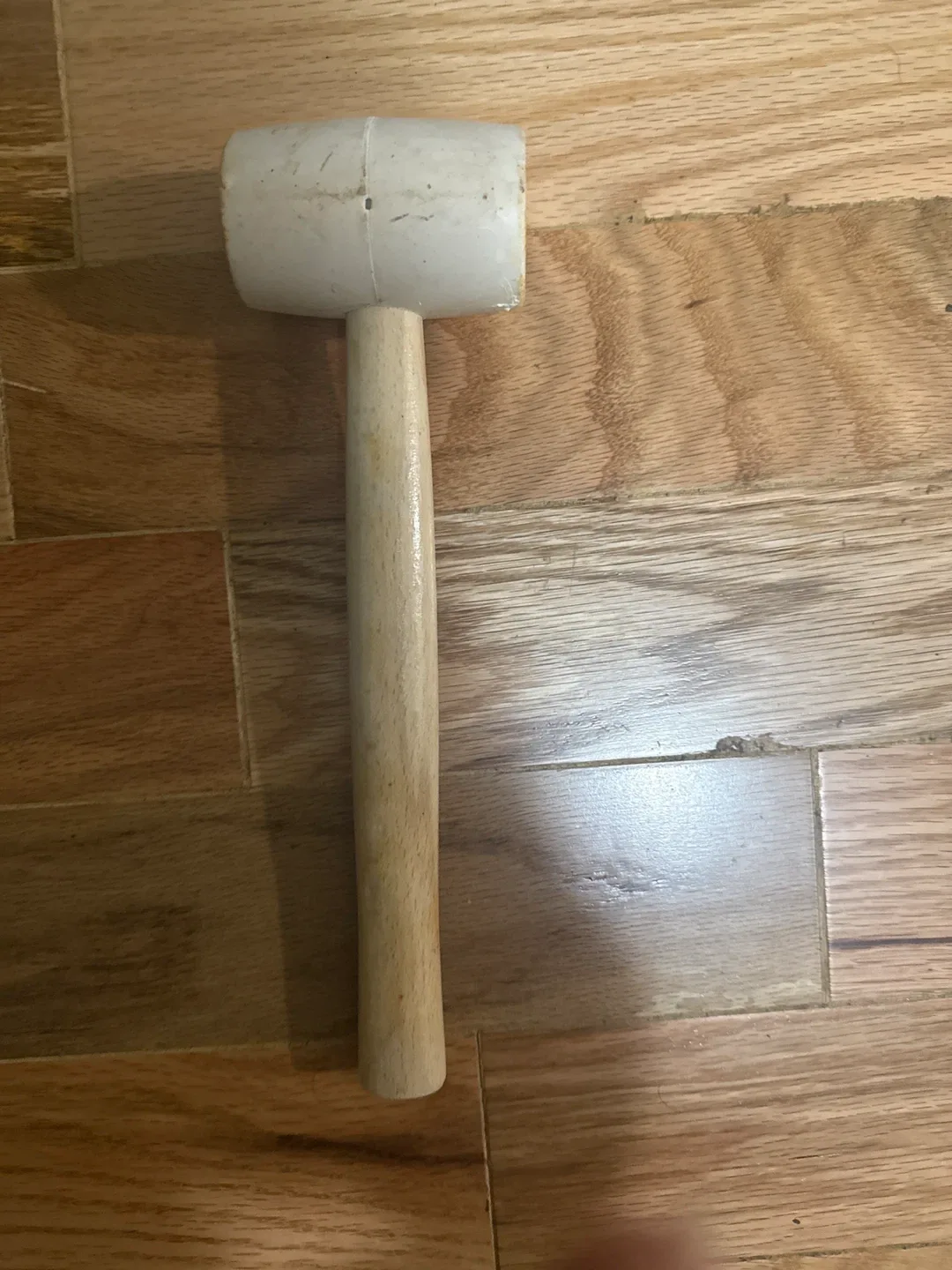 Rubber Mallet with Wooden Handle