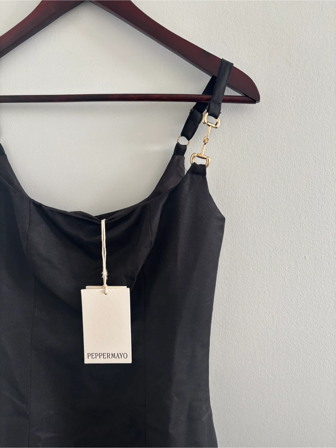 NWT Peppermayo | Black Mini Dress - US 2 - photo 5