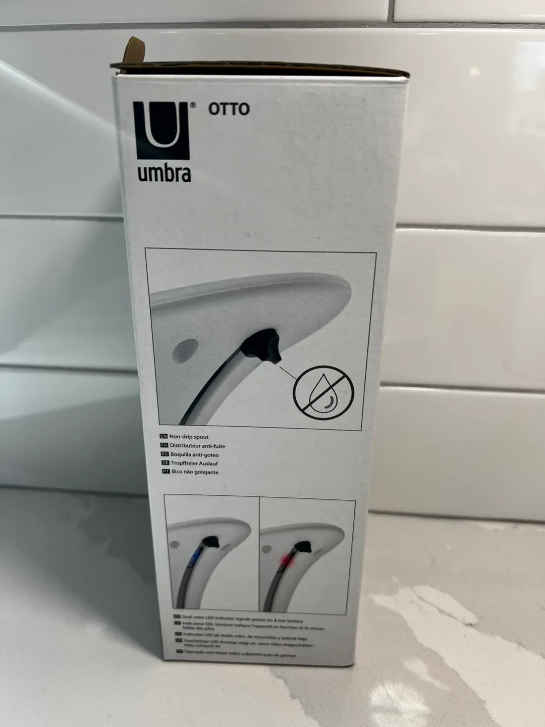Umbra Otto Automatic Soap Dispenser - New in Box! image indicator(2)