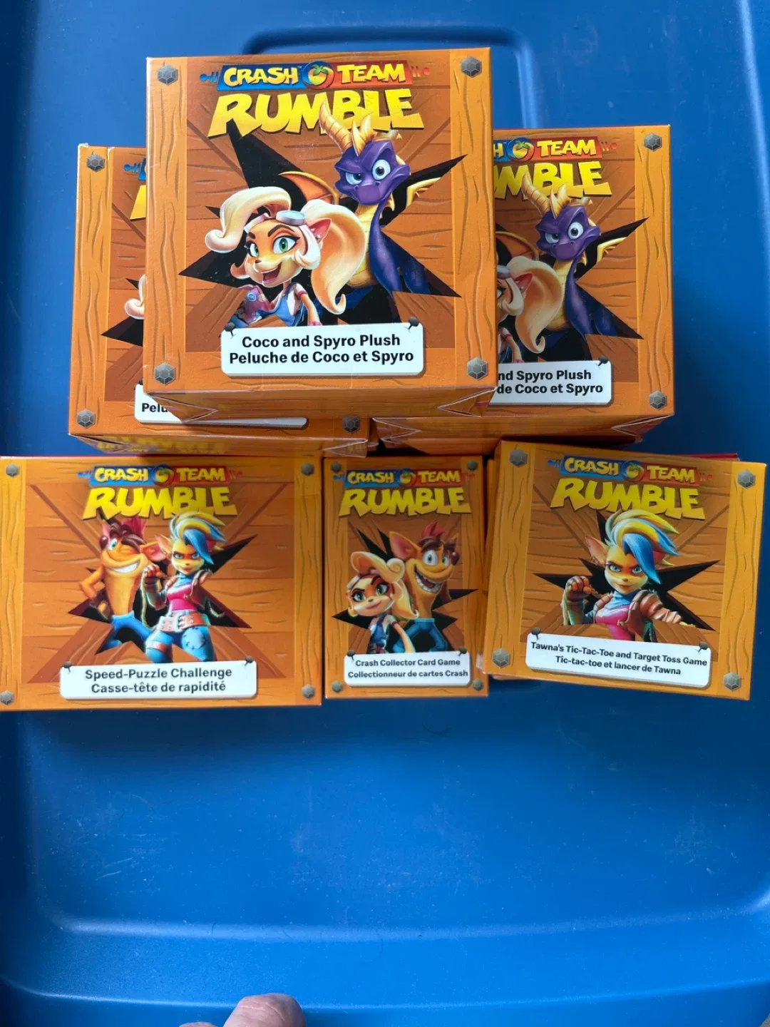Crash Bandicoot 2023 McDonald’s Happy Meal Toys