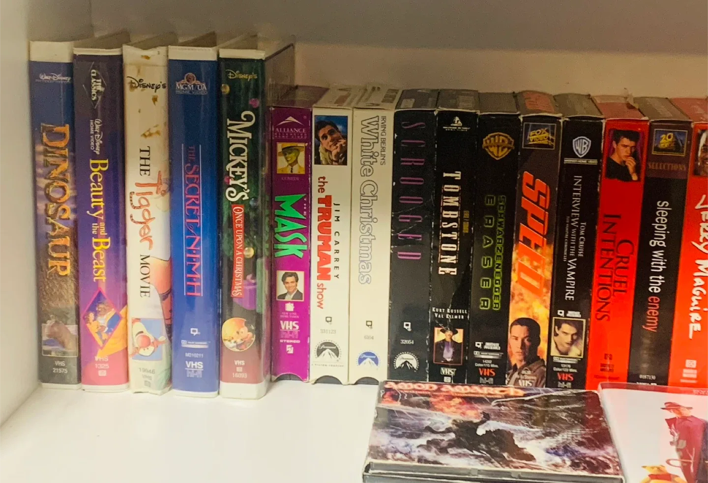 Box of VHS and DVD Movies image indicator(5)