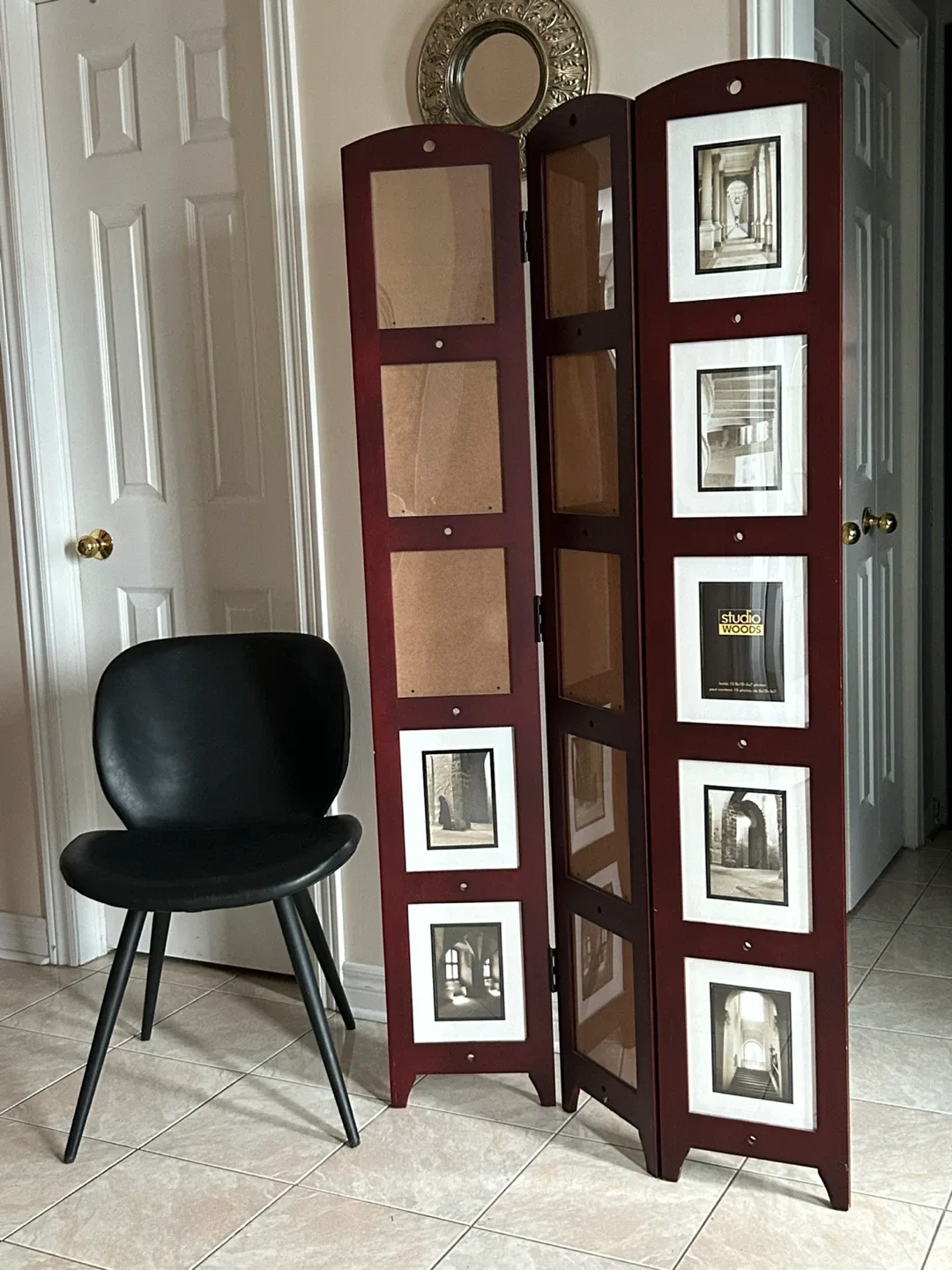 Folding Photo Frame Room Divider Screen
