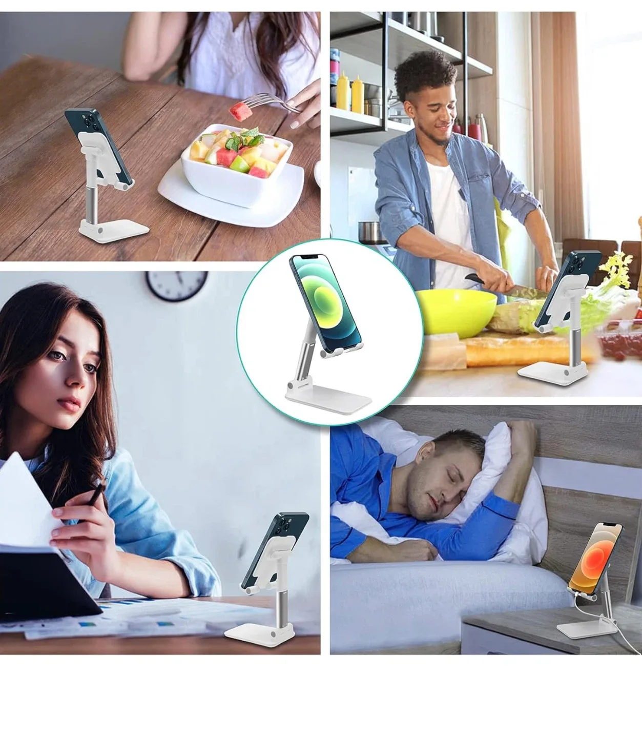 Foldable Phone & Tablet Stand - Adjustable & Portable image indicator(7)