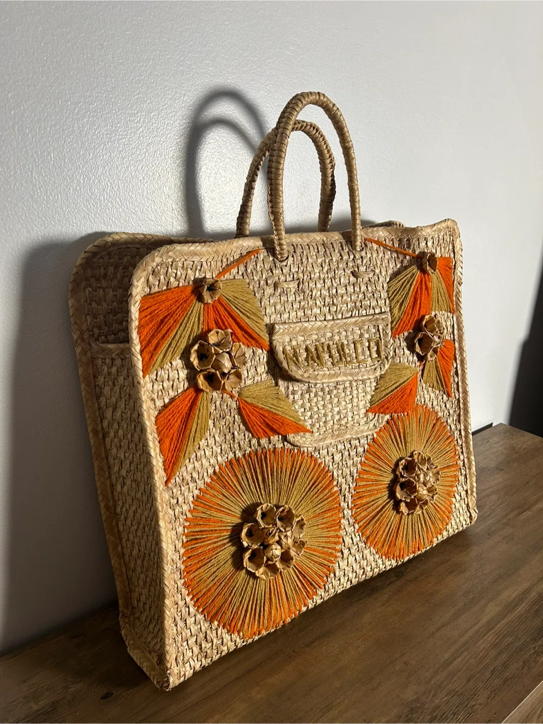 Acapulco Woven Tote Bag - Must Go!