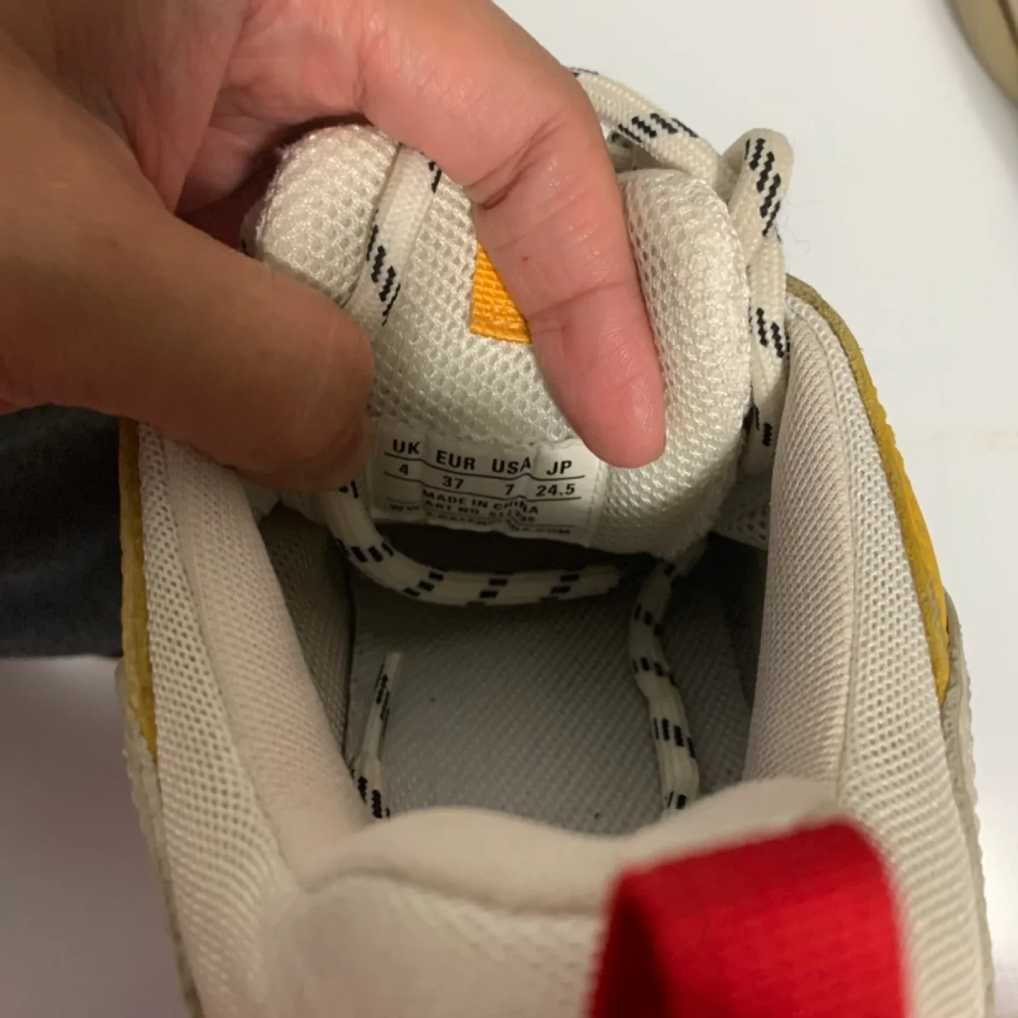 Balenciaga Triple S Sneakers Size 37 image indicator(2)