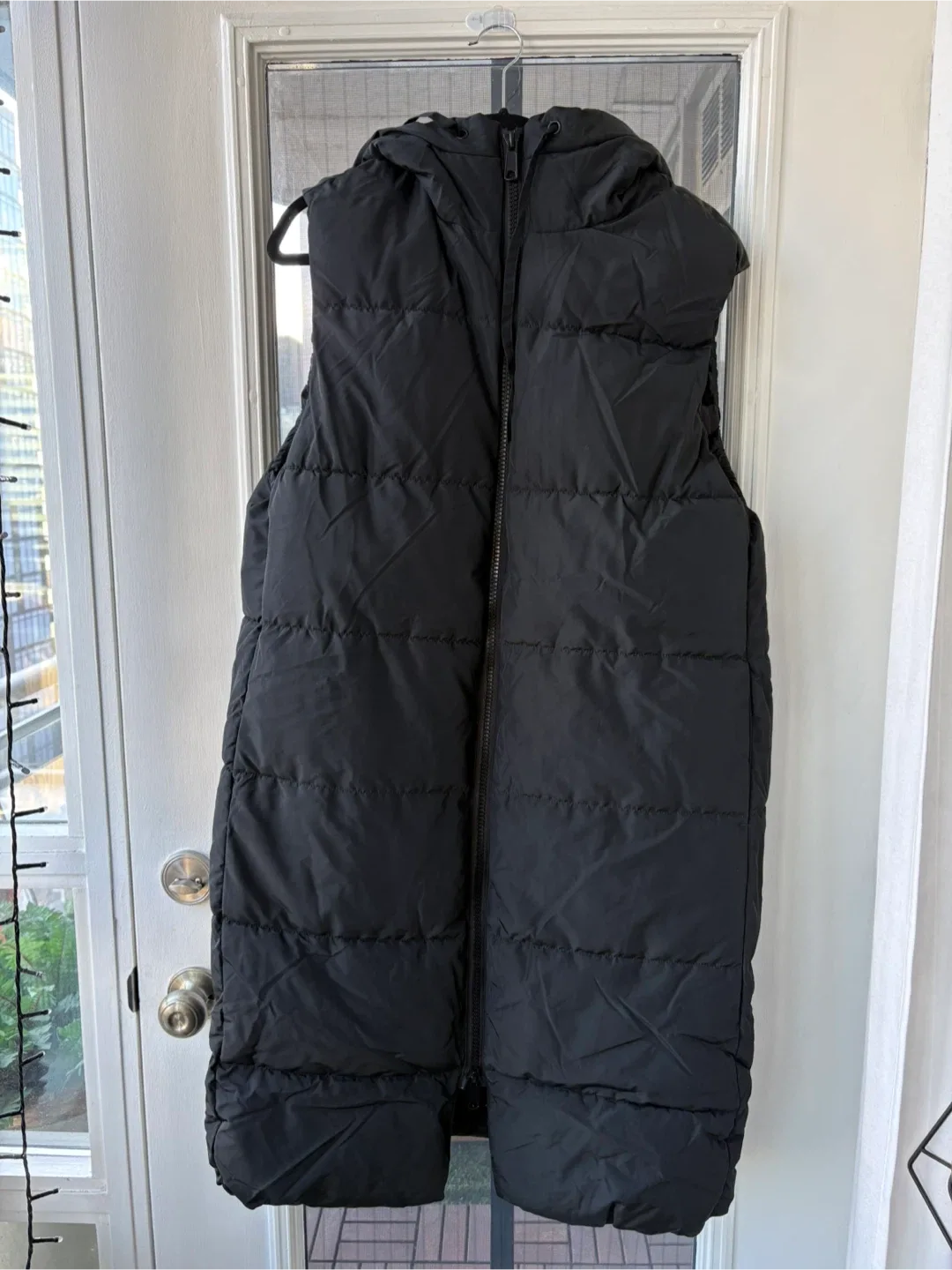Black Puffer Vest