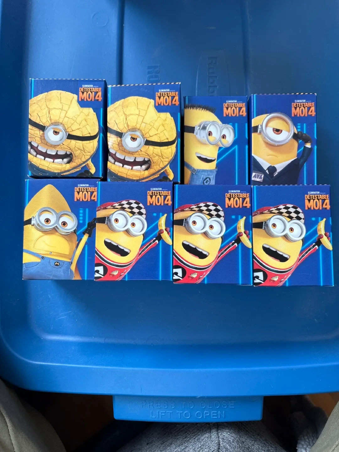 Despicable Me 4 2024 McDonald’s Happy Meal Toys