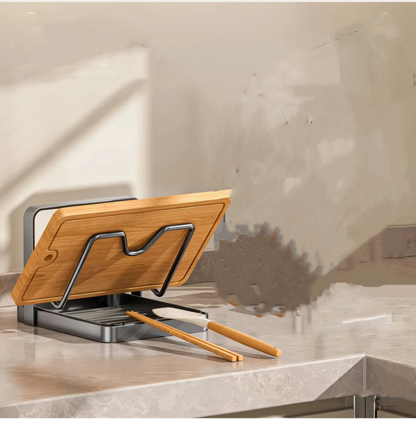 Pot Lid & Cutting Board Organizer