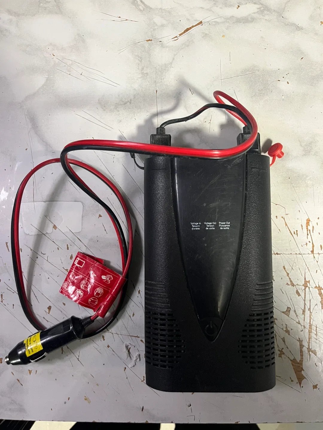 600W DC 12V to 115V AC Power Inverter image indicator(5)