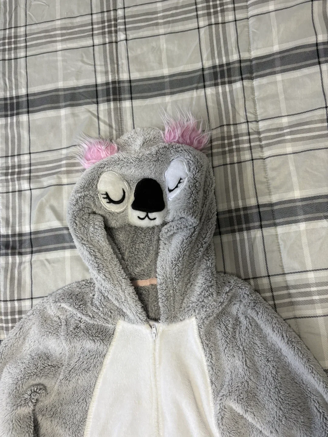 Koala Onesie - Grey, Size M image indicator(3)