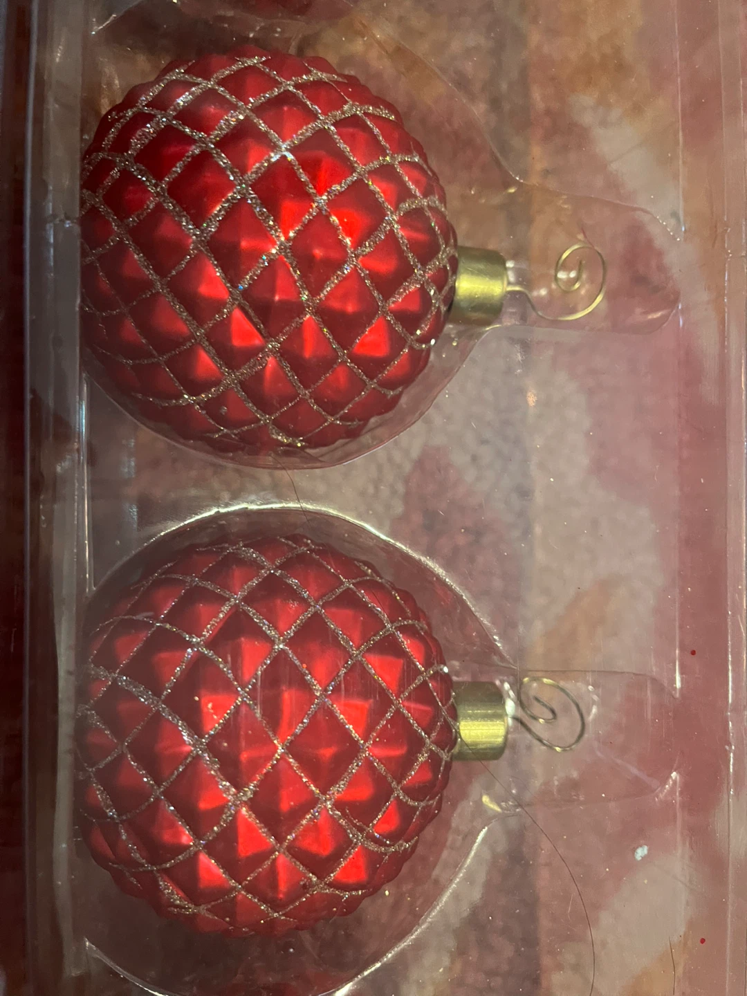 Fortunoff Red Ball Christmas Ornaments (Set of 12) - photo 5