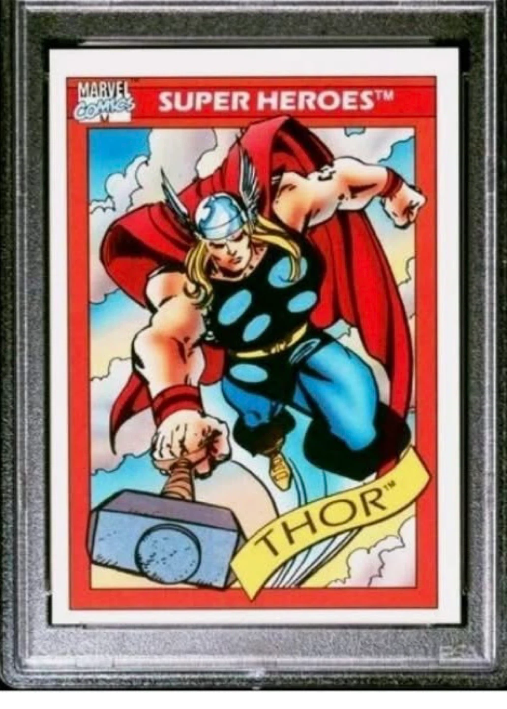 Thor Marvel Super Heroes Trading Card