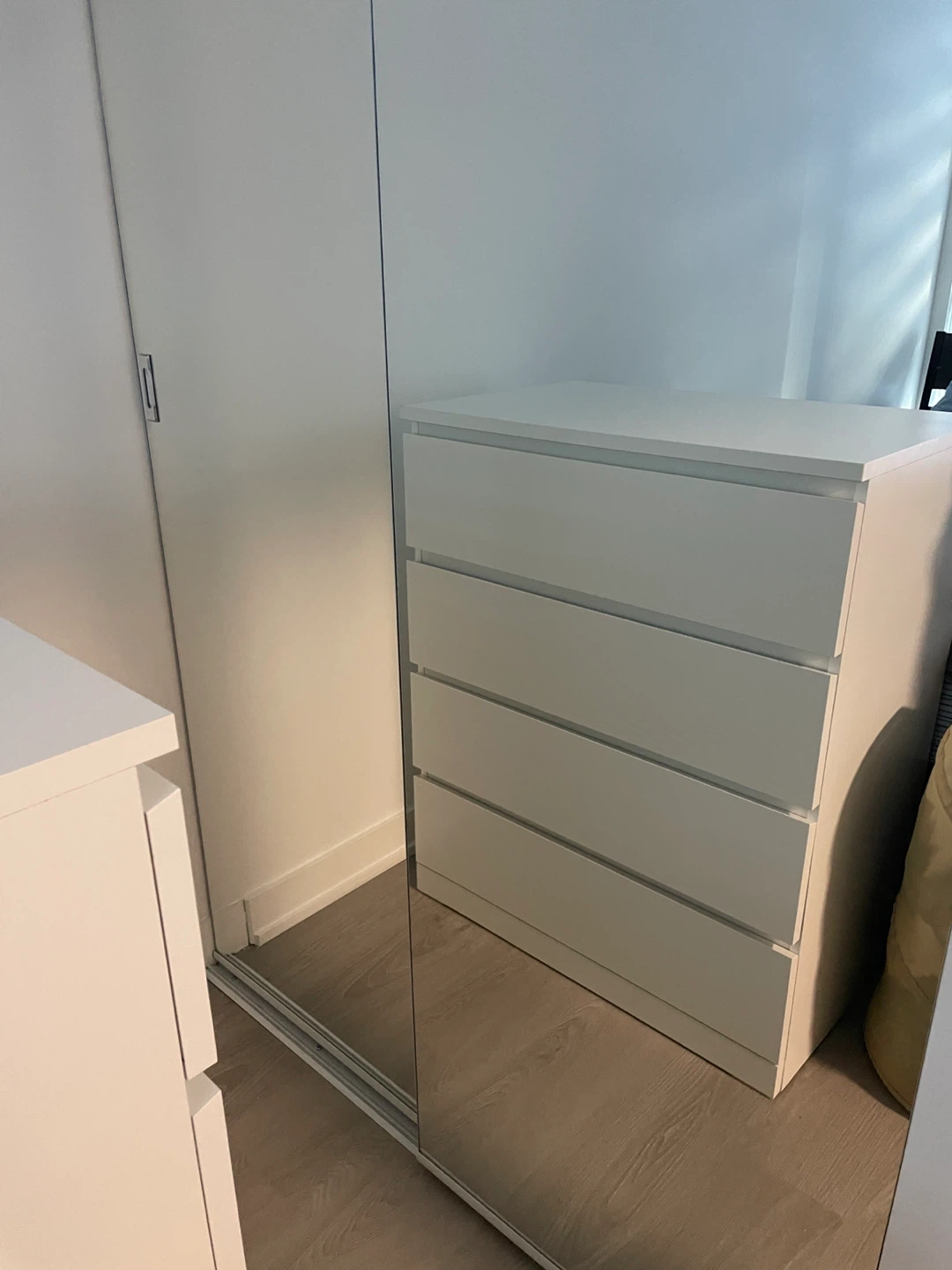 IKEA White 4-Drawer Chest - photo 3