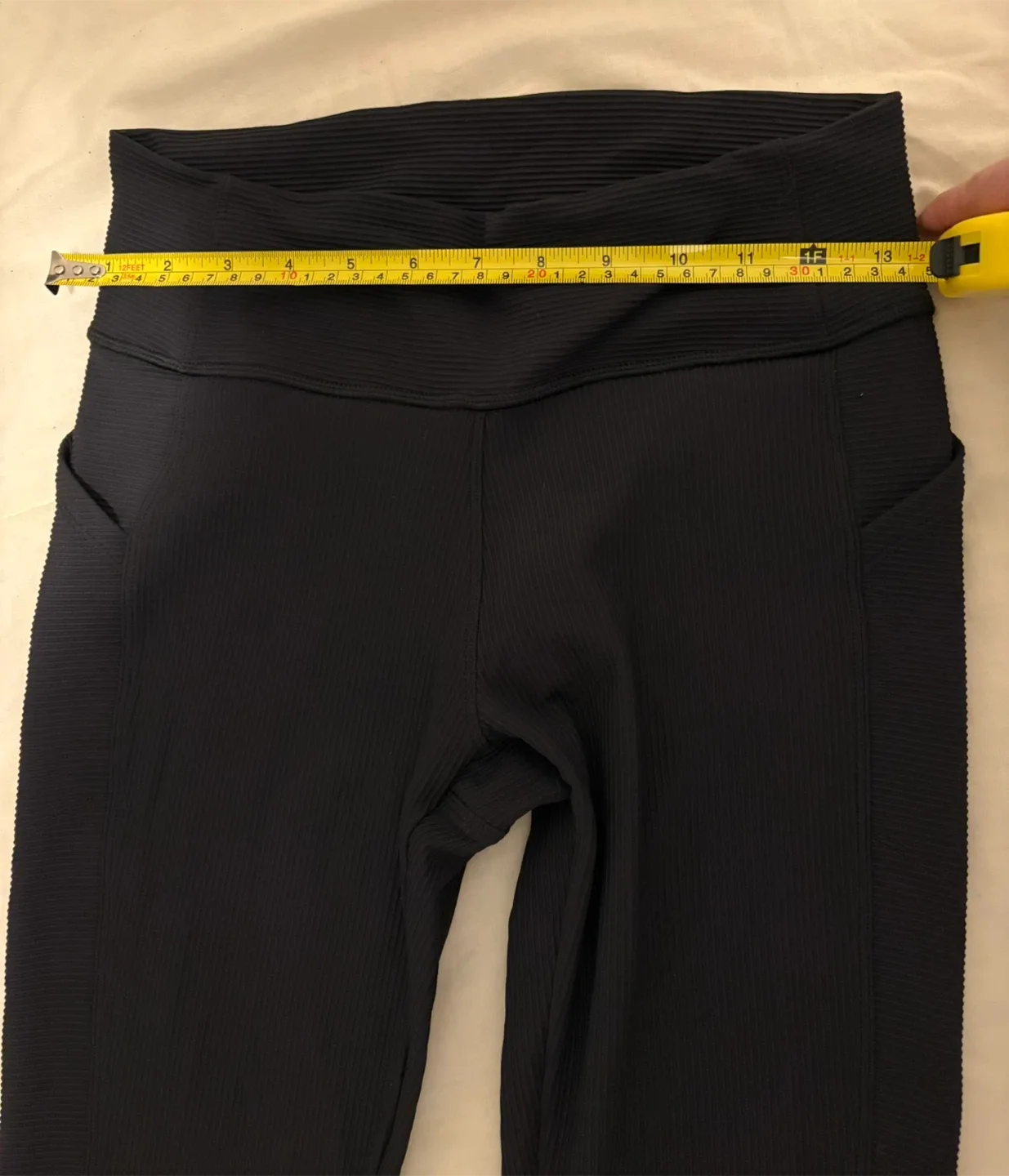 All in Motion Black Ribbed Leggings - XL #cleanout