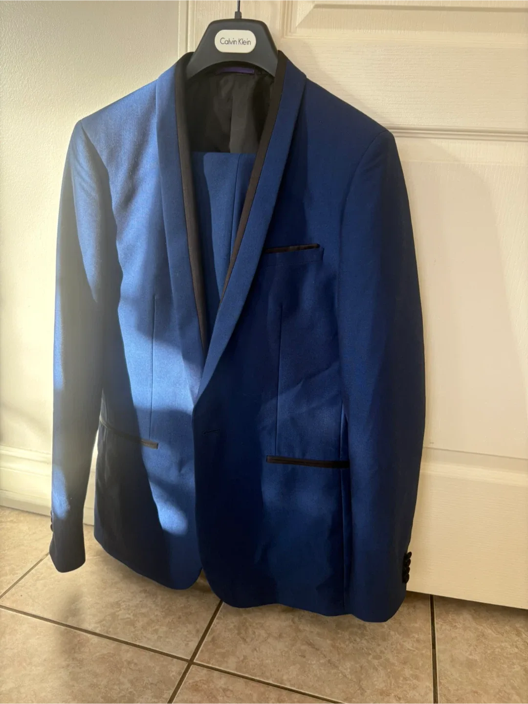 Harry Brown London Blue Suit - Slim Fit