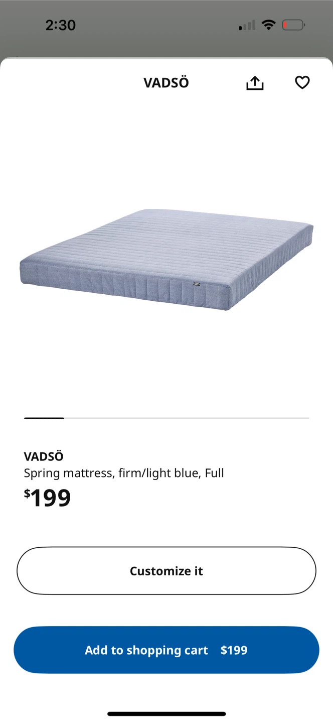 Full Mattress