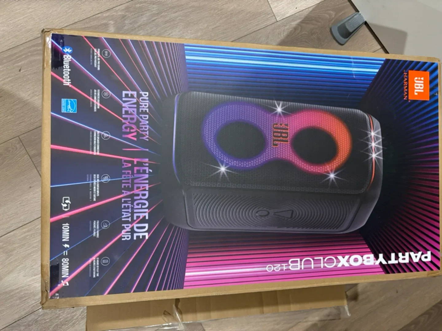 JBL Partybox Club 120 Speaker image indicator(2)