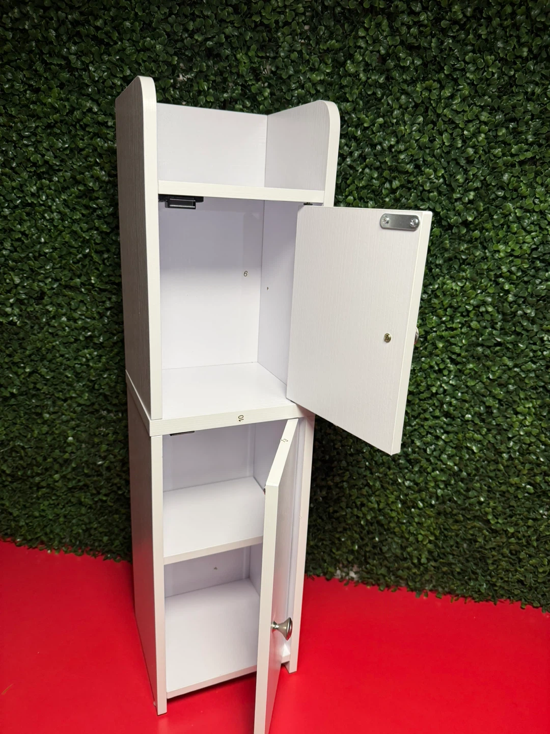 White Bathroom Cabinet - photo 2