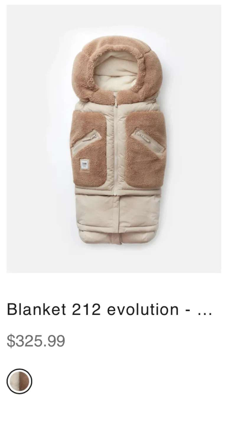 BNIB- 7AM ENFANT Stroller muff & warmmuffs