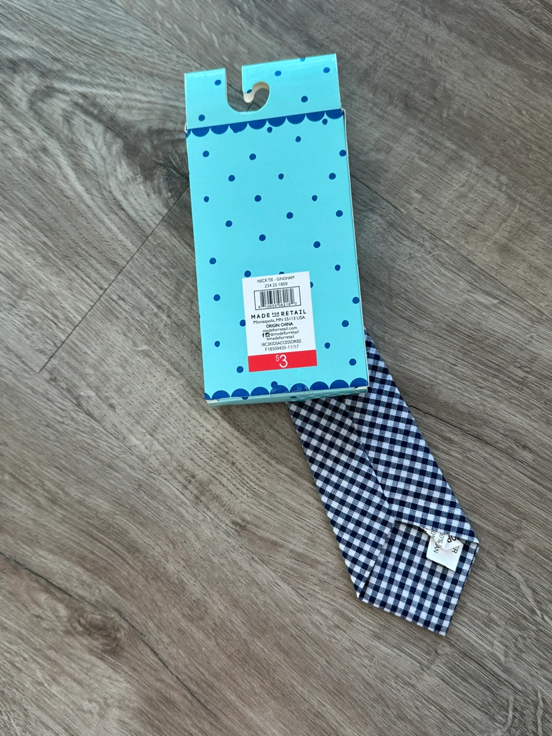 New Kids' Clip-On Necktie, Ages 3+ #Cleanout - photo 3