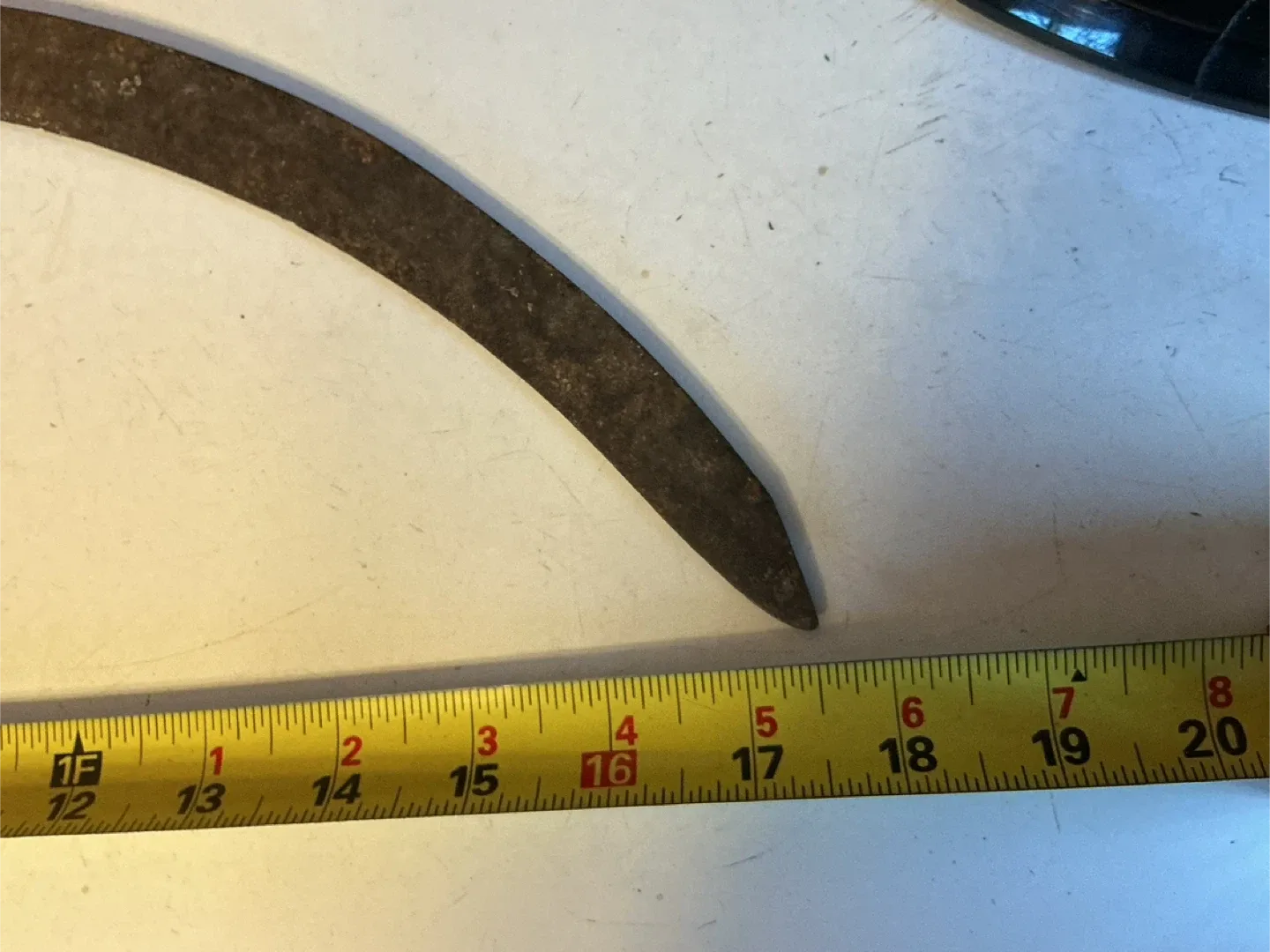 Antique Wood Handle Hay Grain Grass Cutting Sickle ! image indicator(4)