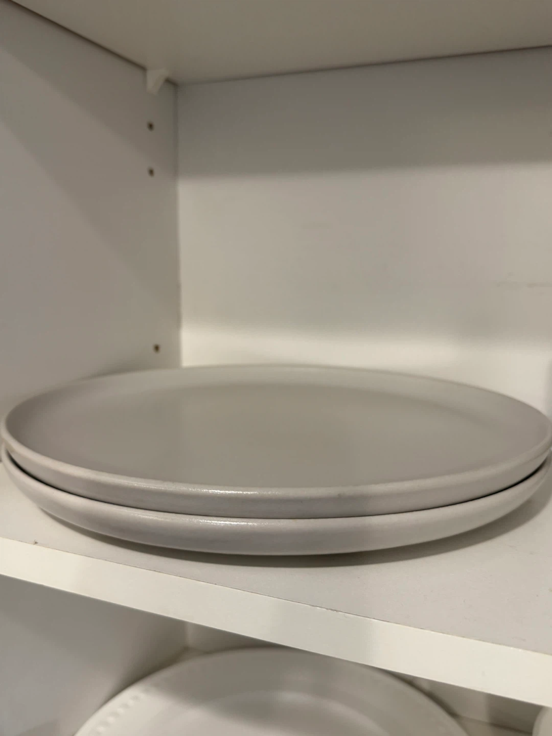 Grey Ceramic Dinner Plates
