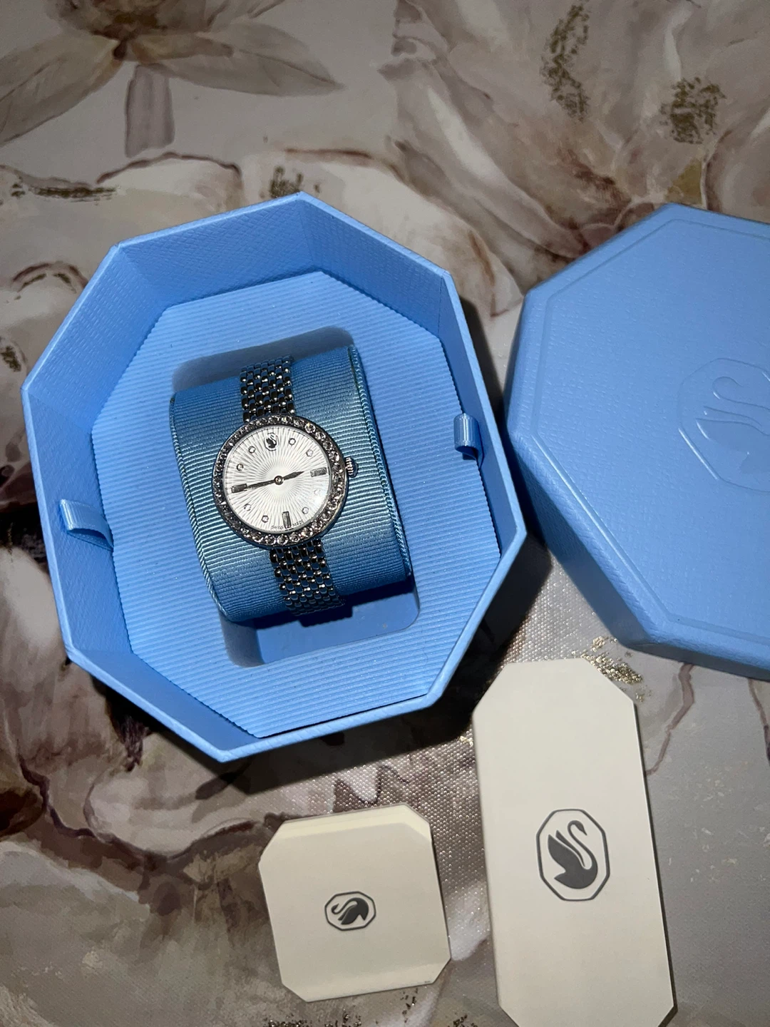 Swarovski Matrix tennis 7-link watch Swiss Made - photo 3