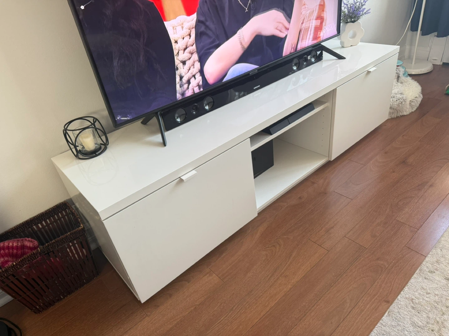 IKEA BESTA TV Unit - White